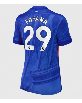 Chelsea Wesley Fofana #29 Maglia Gara Casa Repliche 2025-26 Donna Maniche Corte
